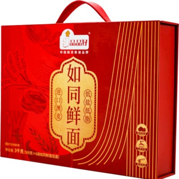 如同鮮面系列掛面隨機9袋裝，指定口味需提前溝通