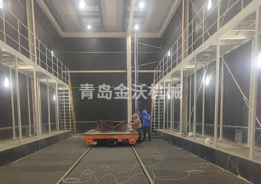 机械磨料回收喷砂房