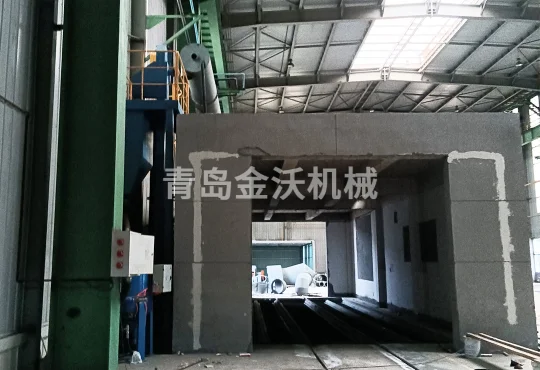 秦皇岛环亚设备有限公司 刮板回收式喷砂房