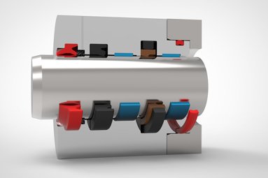不同設(shè)計(jì)的液壓緩沖密封-串聯(lián)活塞桿密封