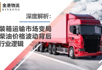 深度解析：集装箱运输市场变局与柴油价格波动背后的行业逻辑