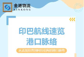 印巴航线速览：从孟加拉湾到阿拉伯海的港口脉络