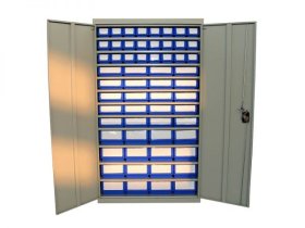 带门多功能物料盒置物柜 MBCD500DM-12 (1234)