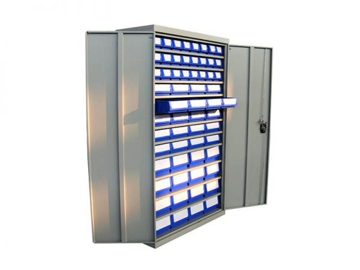 带门多功能物料盒置物柜 MBCD400DM-12	 (1236)