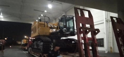 青岛淳远国际物流：专业旋挖钻运输、盾构机运输及海运货代服务_青岛港到天津港口岸推土机运输_青岛港到天津港口岸装载机平地机运输