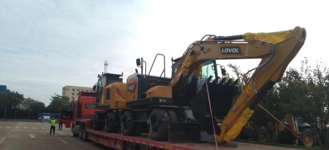 青岛淳远国际物流有限公司——专业大件运输解决方案_青岛港到天津港口岸挖机运输_青岛港到天津港口岸装载机运输