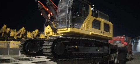 青岛淳远国际物流：专业青岛压路机运输与转关过境服务专家_青岛压路机运输_青岛转关过境