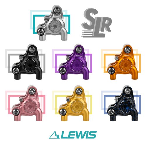 Lewis 超轻双活塞公路车夹器 SL/SLR