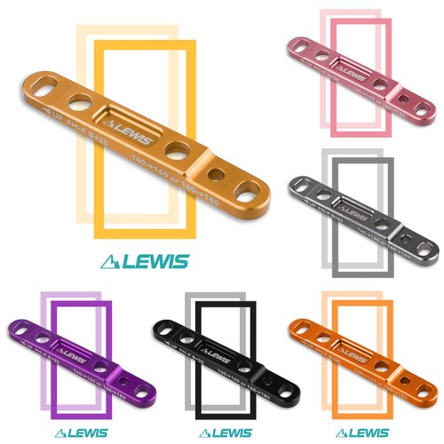 LEWIS CNC 公路夹安装座 FM-F安装座 平装70mm安装座