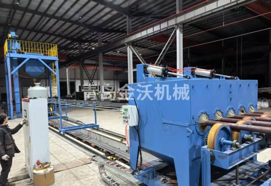 江苏淮安 钢管内壁喷砂机