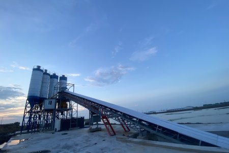 建筑工程的小型搅拌站