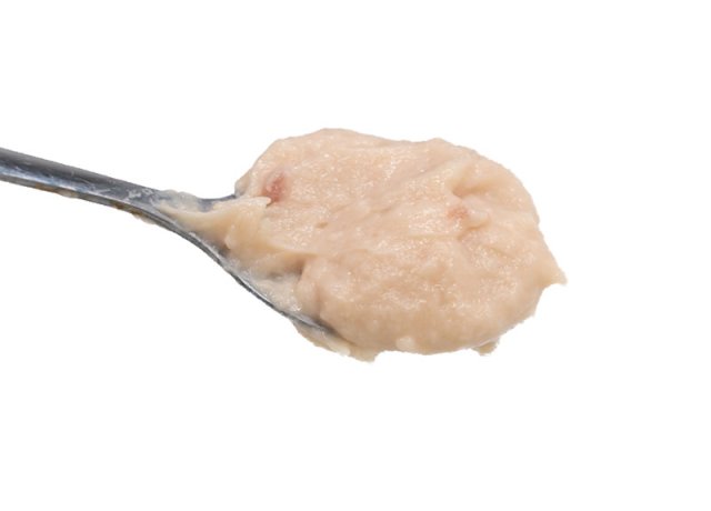 HPP processed chicken and goat milk food