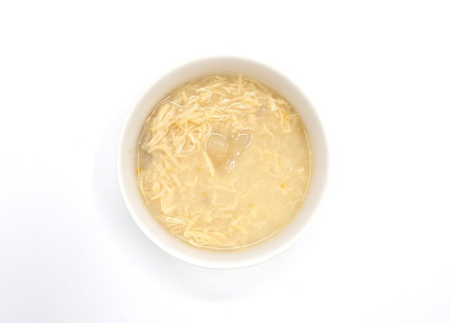 Healthy snow clam and chicken blend snack
