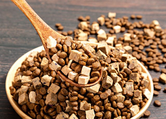 grain base with freeze-dried nutrition mix
