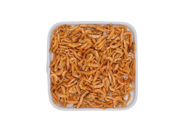 Freeze-dried river shrimp pet treat