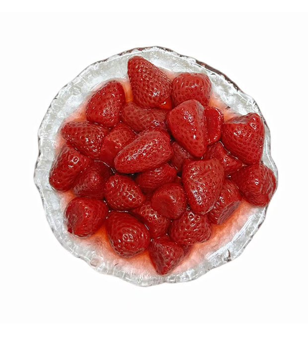 fresh red strawberry canned fruit for export and OEM brands