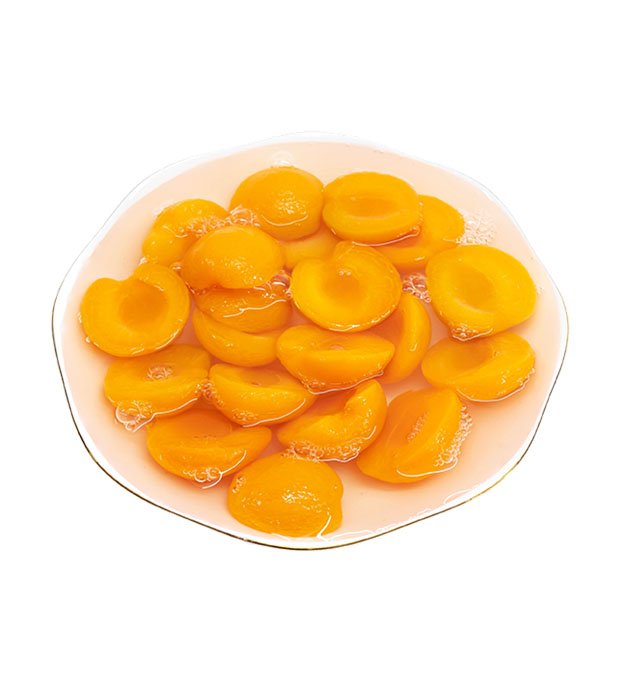 natural apricot canned fruit for food production