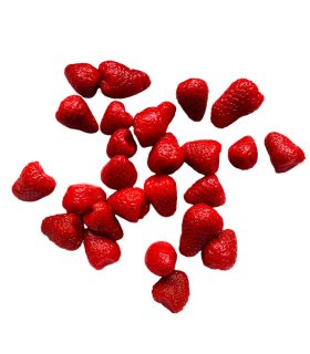 fresh-picked strawberry canned fruit for international markets