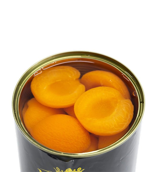 industrial canned apricot with balanced sweetness