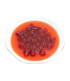 strawberry canned fruit from controlled plantations in China