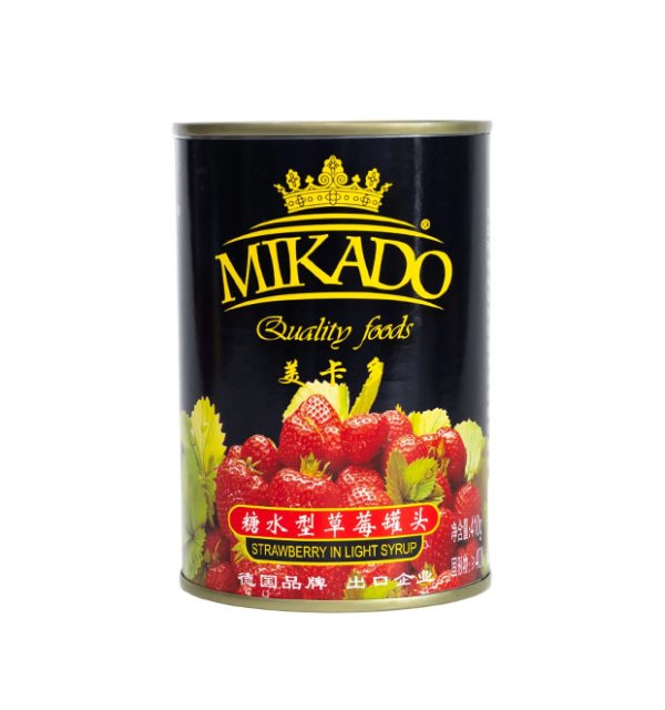 罐装草莓