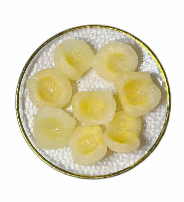 canned pear fruit used in ready meals and bakery fillings