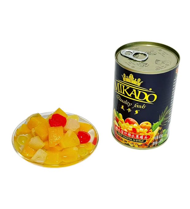 tropical canned fruit cocktail 3kg