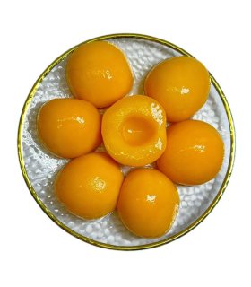 industrial canned peach for catering and ready meals