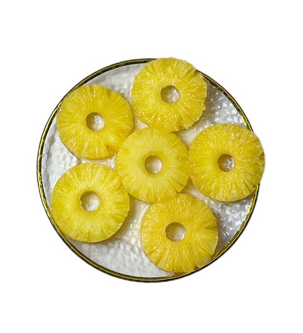canned pineapple slices in syrup