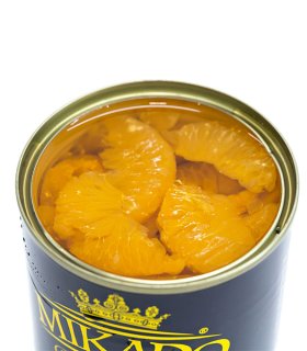 high-quality mandarin orange segments in syrup
