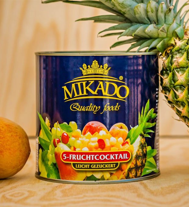 canned pear peach pineapple grape mix
