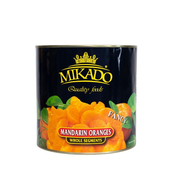 Canned orange segment