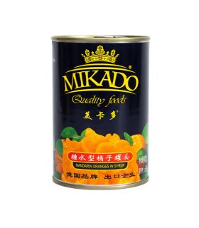 canned mandarin orange segments in syrup
