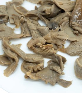 grey oyster mushrooms with firm texture