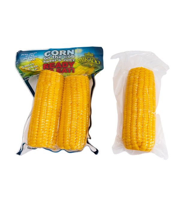 Corn cob in pouch pack