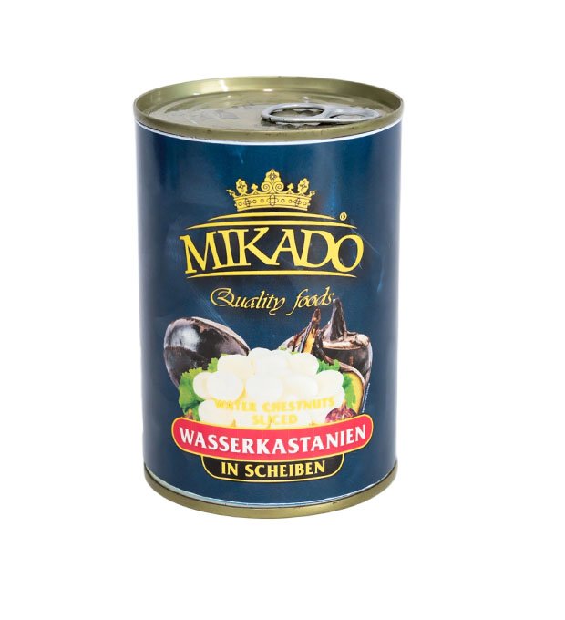 canned water chestnut whole in brine