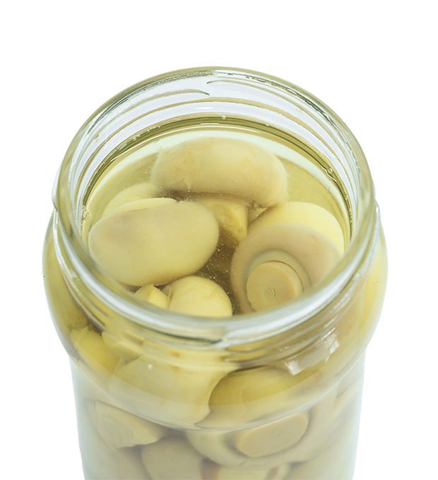 canned mushrooms for catering service