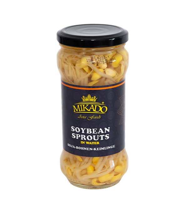 canned soybean sprouts in brine 370ml jar