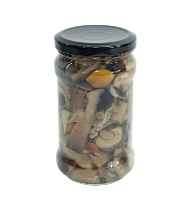 whole and sliced mixed mushrooms canned