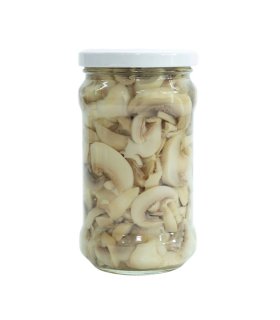 sliced mushrooms ready to cook