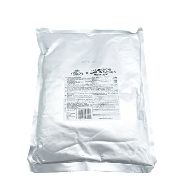 袋装罐装蘑菇片