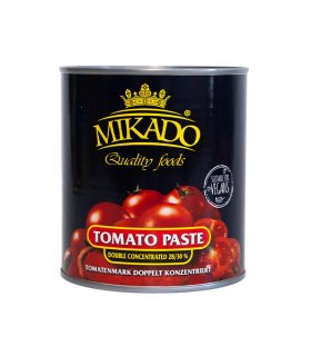 Canned tomato paste