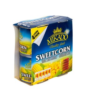 sweet corn in can ready to serve
