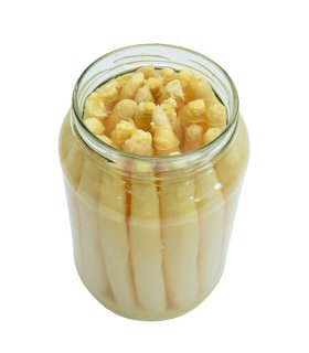 bulk asparagus in jars for catering use