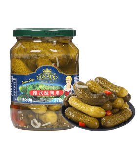 gherkins with dill and mustard seeds