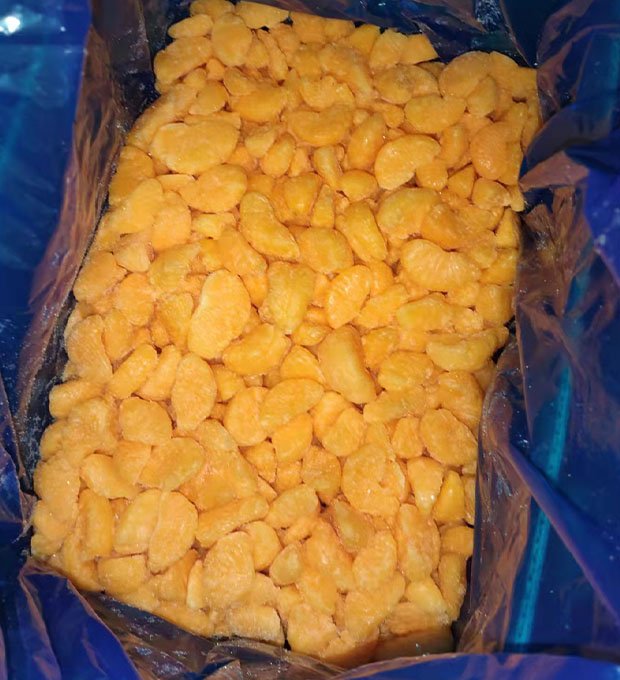 frozen mandarin orange segments