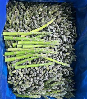 frozen green asparagus spears
