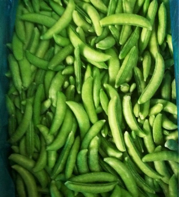 Frozen sugar snap peas