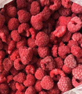 frozen raspberries iqf whole