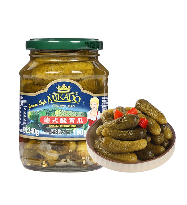 pickled cucumbers for export markets